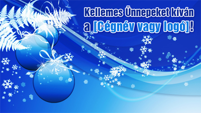 Karácsonyi üdvözlőlap